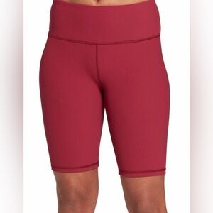 New Calia Essential Collection High Rise Bike Short SZ Small Color Rhododendron
